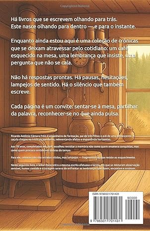 Contracapa de Fragmentos de minha vida