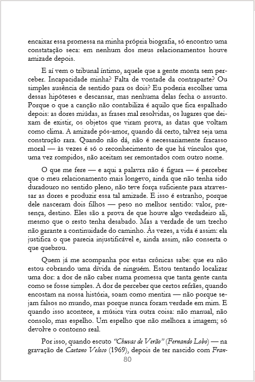 Degustação — Chuvas que não fazem ponte — página 2