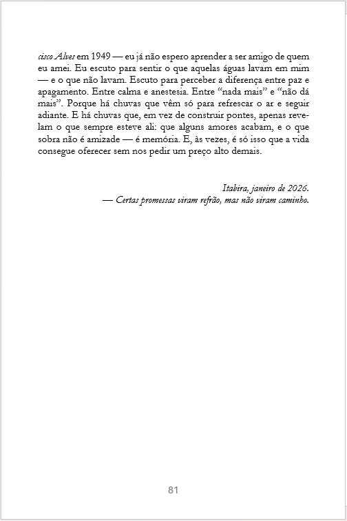 Degustação — Chuvas que não fazem ponte — página 3