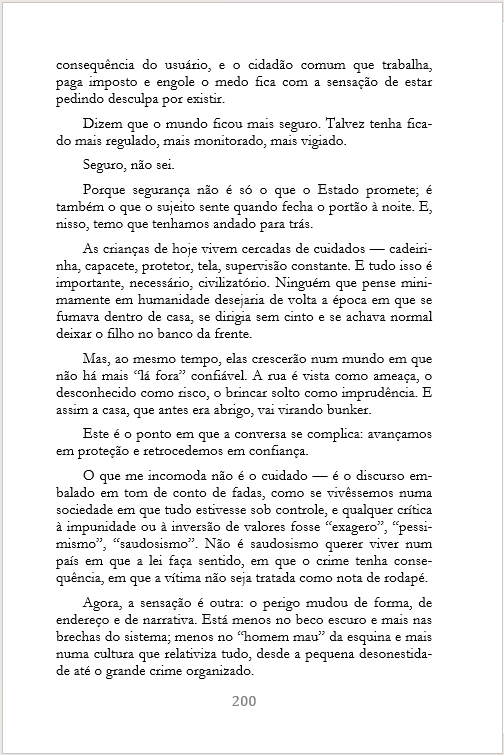 Degustação — Disseram que o mundo ficou mais seguro — página 2
